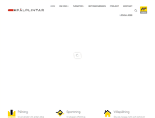 Tablet Screenshot of palplintar.se